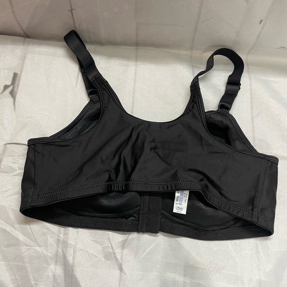 😍Playtex Black Supportive Bra with Front Zipper - Picture 2 of 3